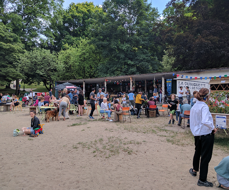 la guinguette du parc de Forest